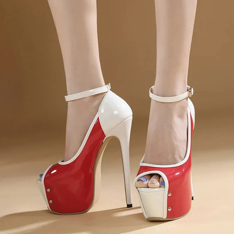 Fashion peep toe platform high heel Shoes