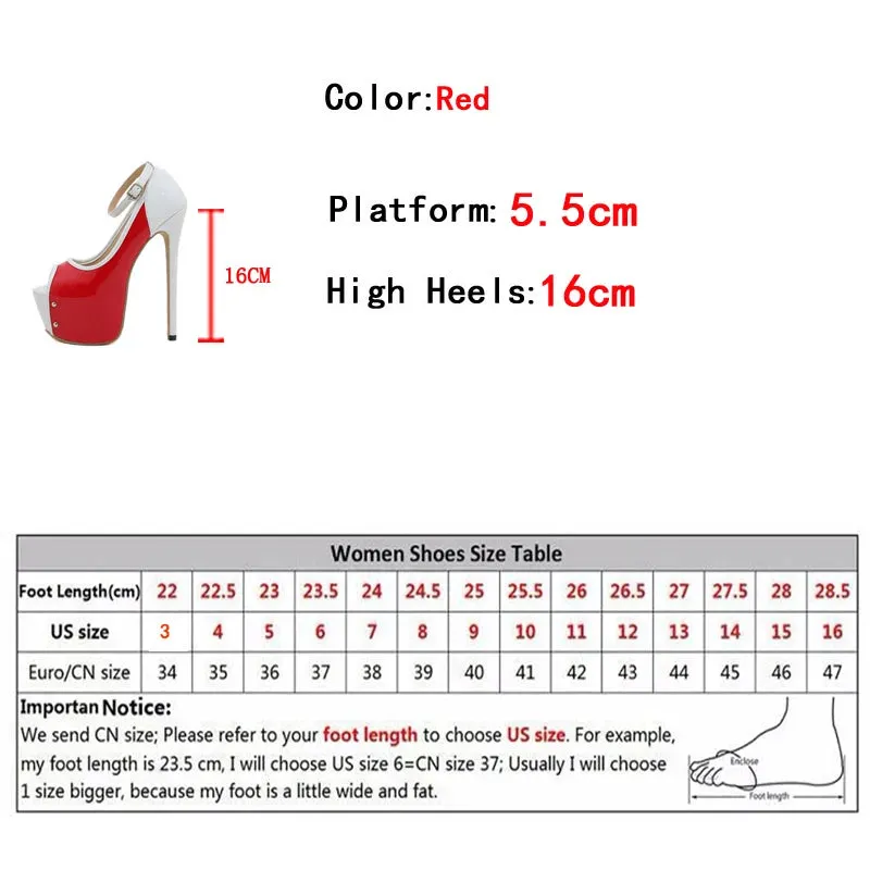 Fashion peep toe platform high heel Shoes