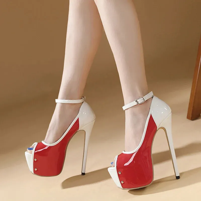 Fashion peep toe platform high heel Shoes