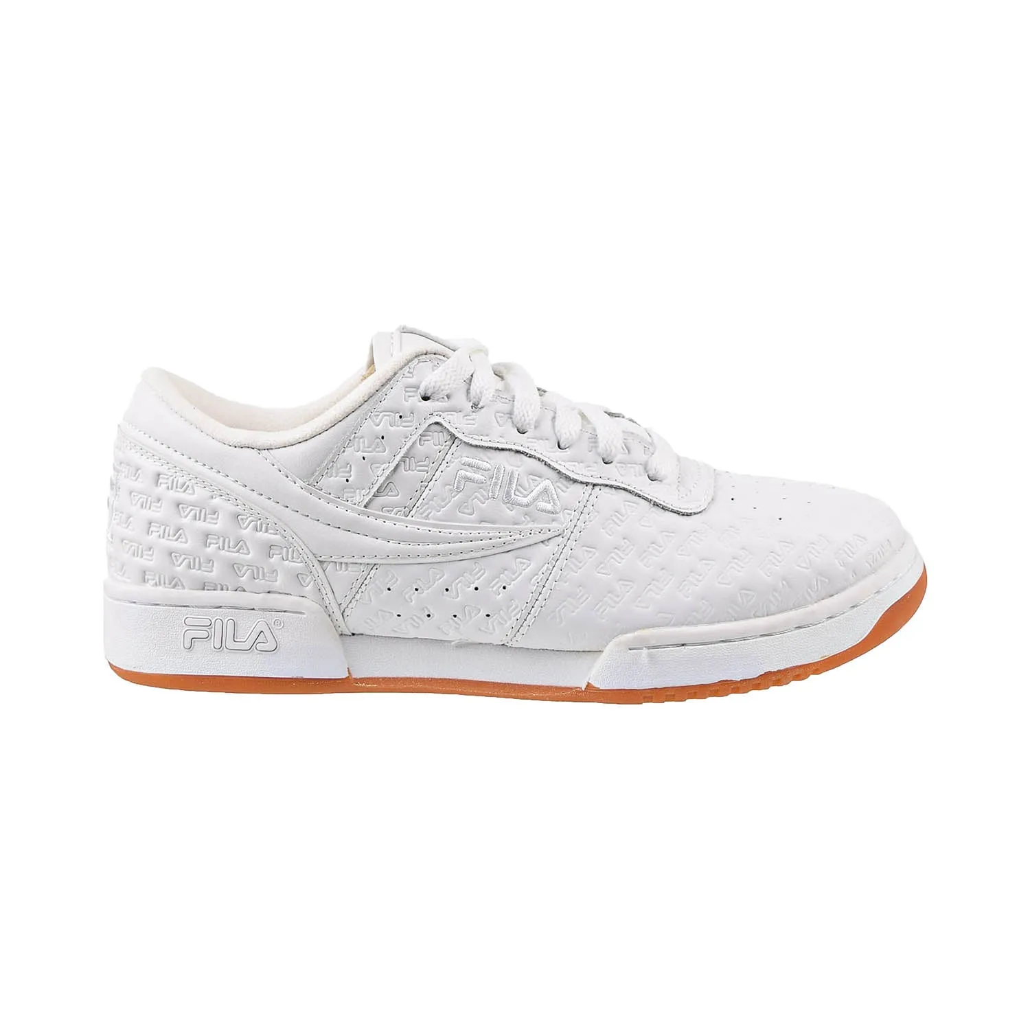 Fila Original Fitness Small Logos Men's Shoes White-Gum