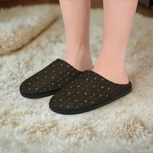 Fleur-de-Lis Indoor Slippers