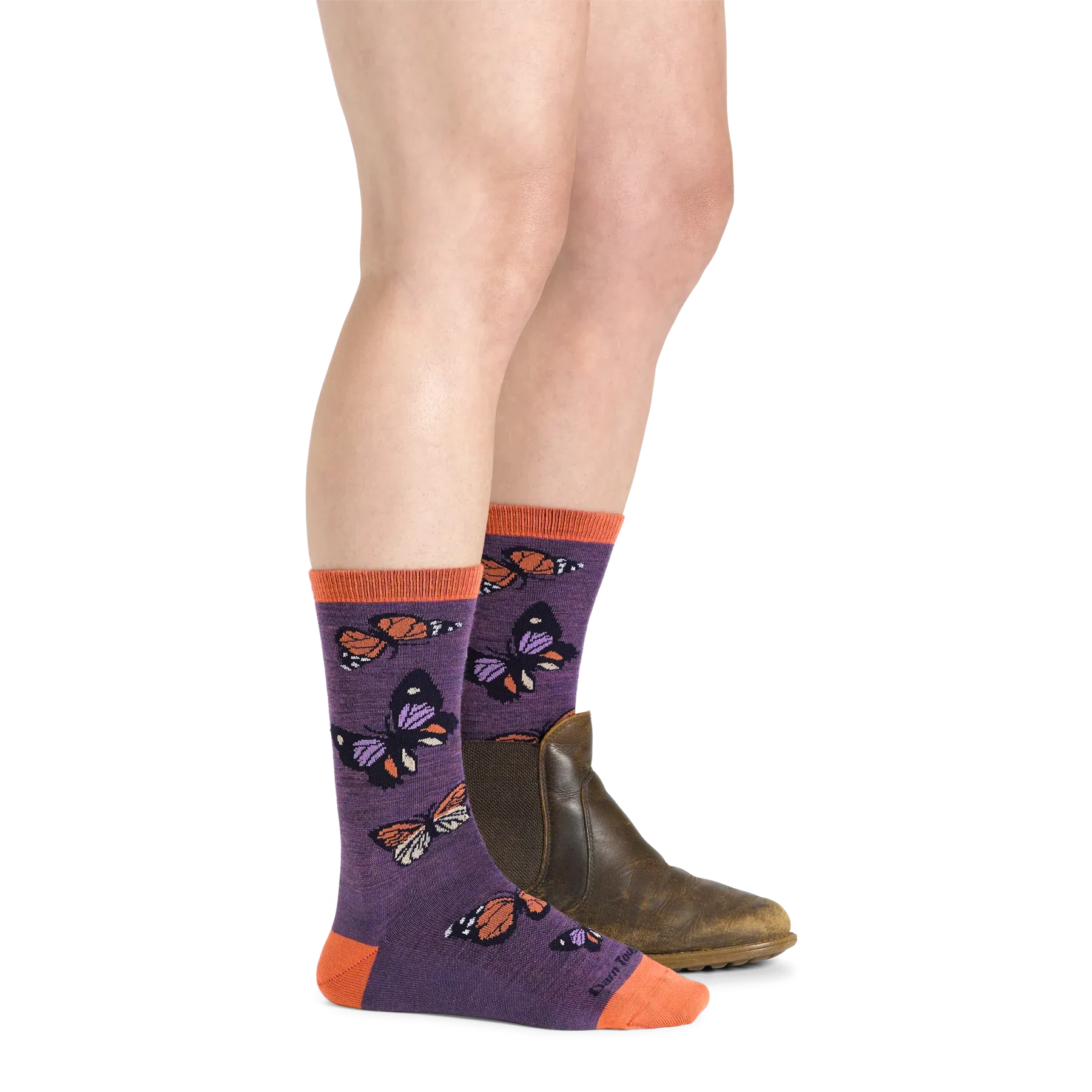 Flutter Crew Lightweight Lifestyle Sock (Women's) - D6109W