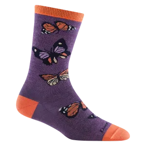 Flutter Crew Lightweight Lifestyle Sock (Women's) - D6109W