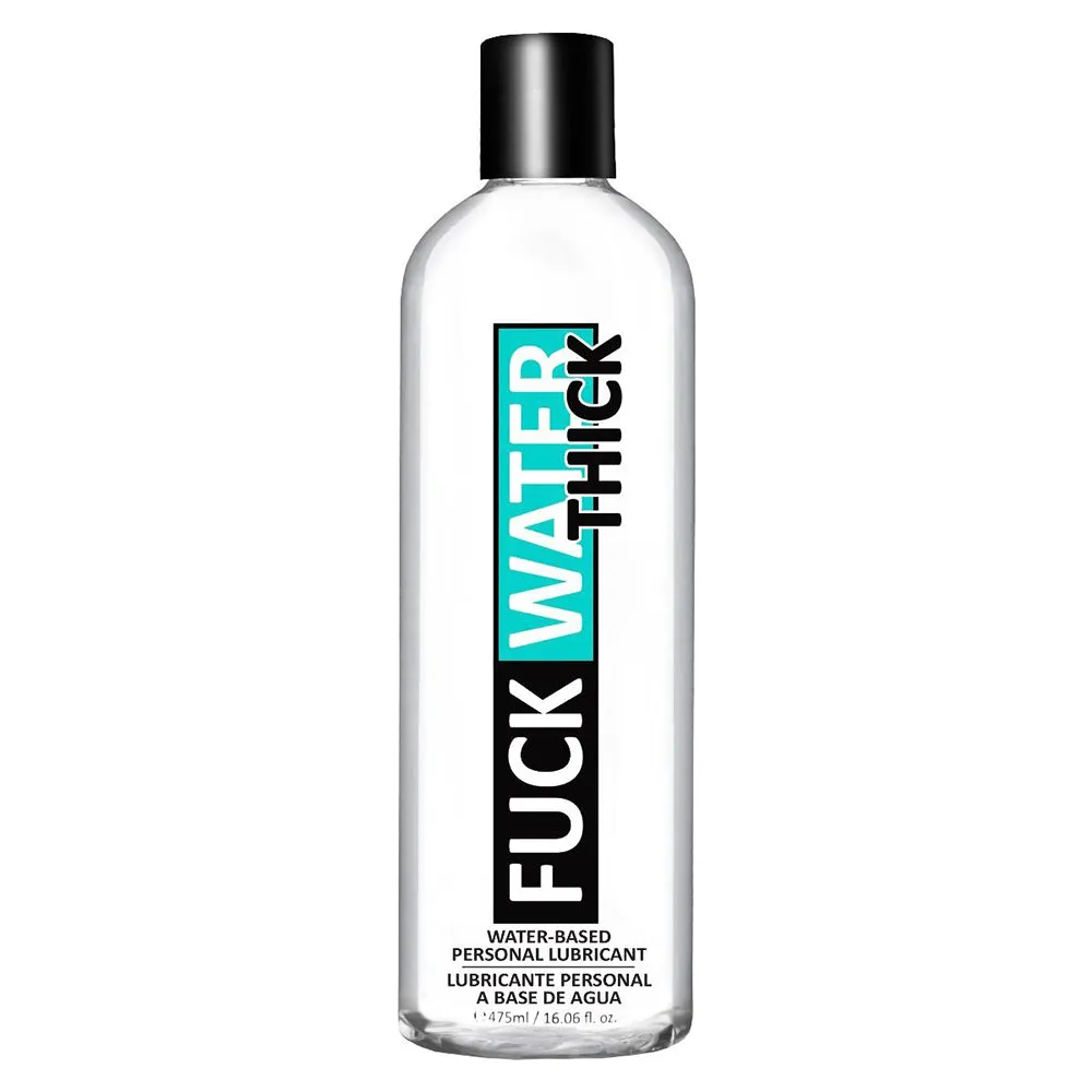 Fuck Water Thick Clear Water-Based Lubricant 16 oz.