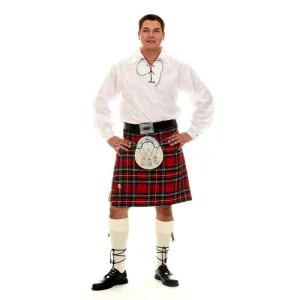 Full Casual 8 Yard Kilt Outfit - 11 Piece Package