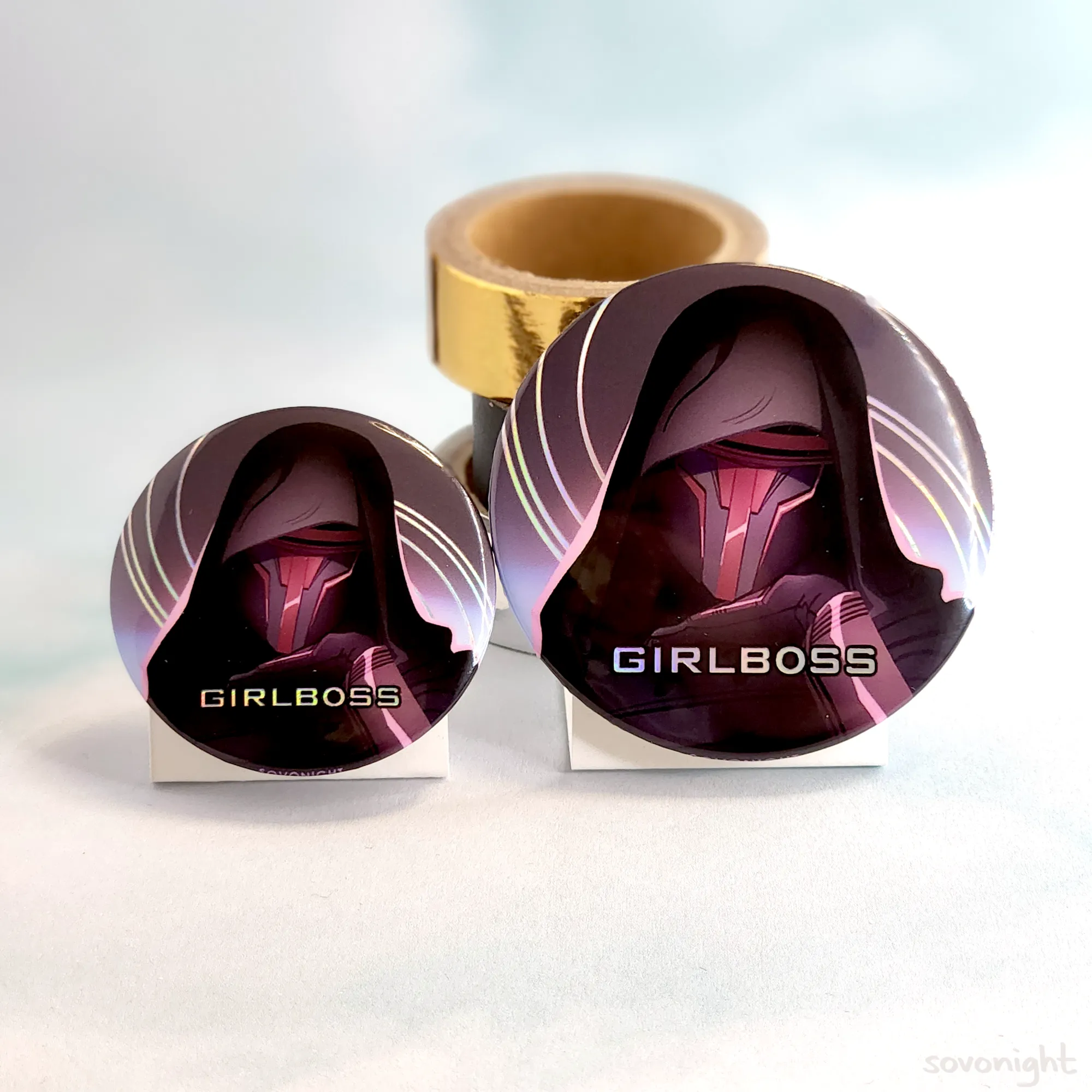 Gaslight Gatekeep Girlboss Malewife | Button