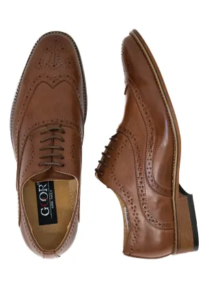 Goor Mid Brown Brogues