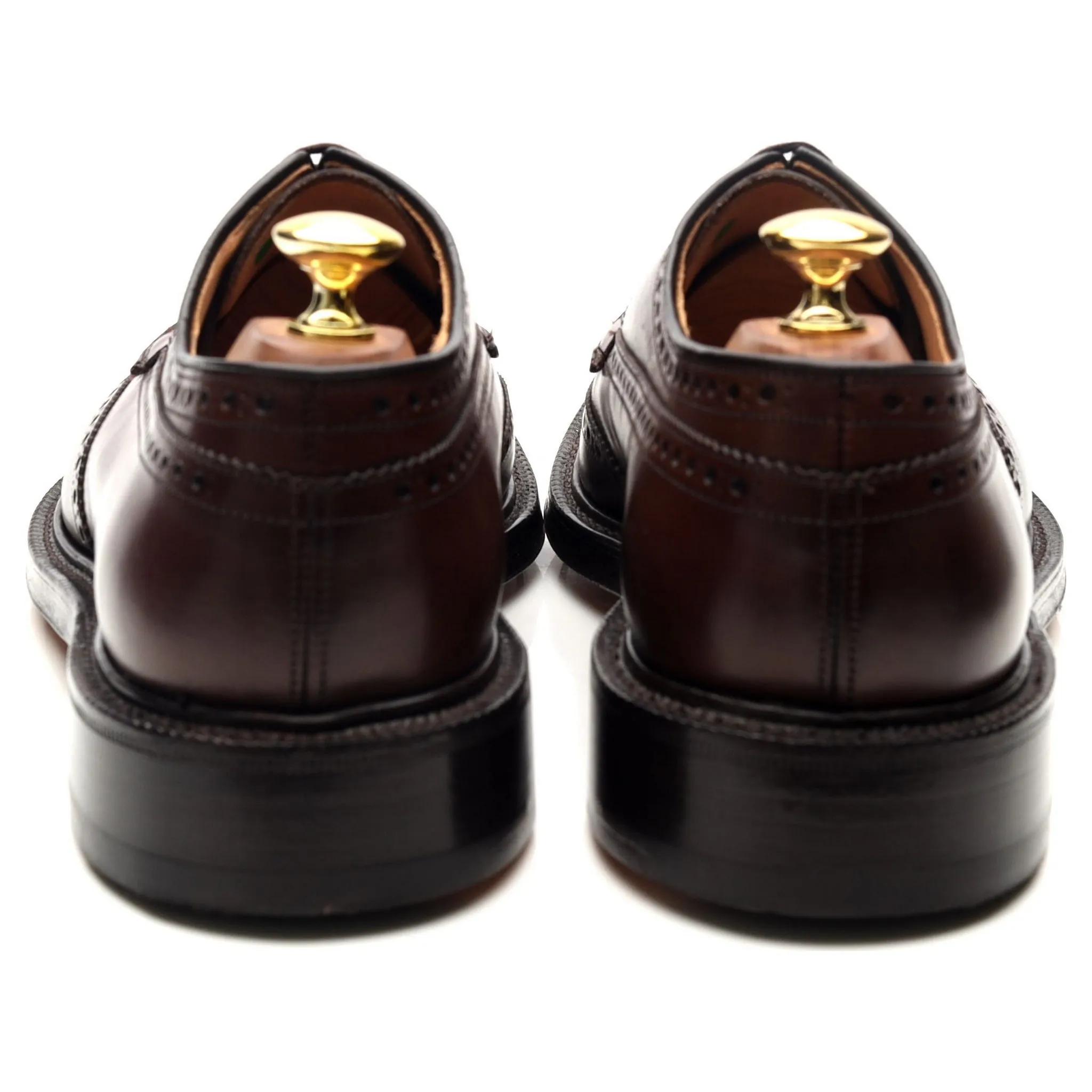 'Grafton' Brown Leather Derby Brogues UK 8 G