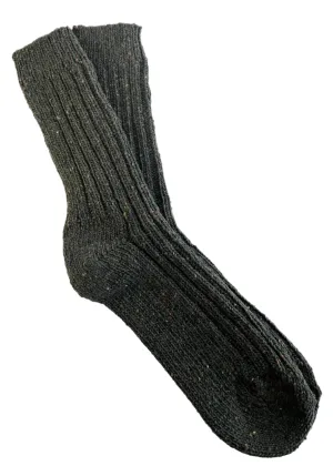 Green Palude Irish Wool Neppy Socks | Women's