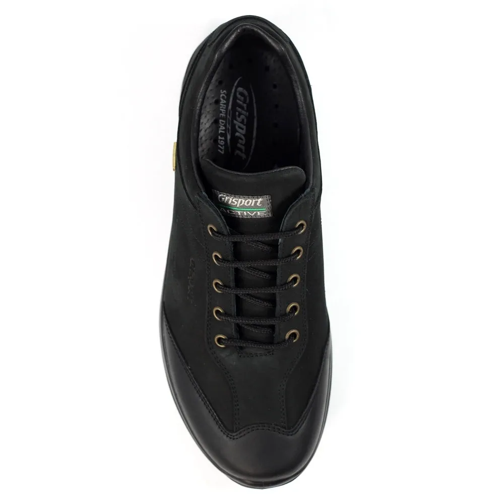 Grisport Westpoint Black Shoes Walking Shoe Water Resistant Comfort