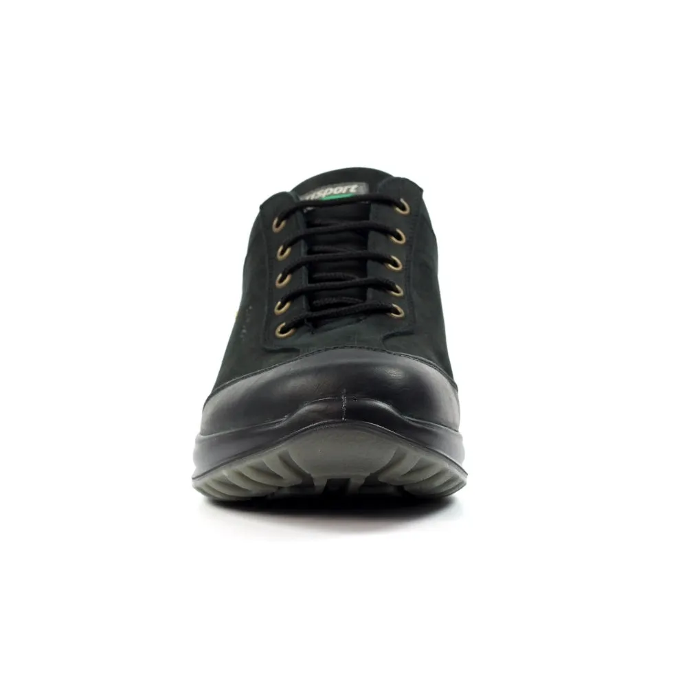 Grisport Westpoint Black Shoes Walking Shoe Water Resistant Comfort