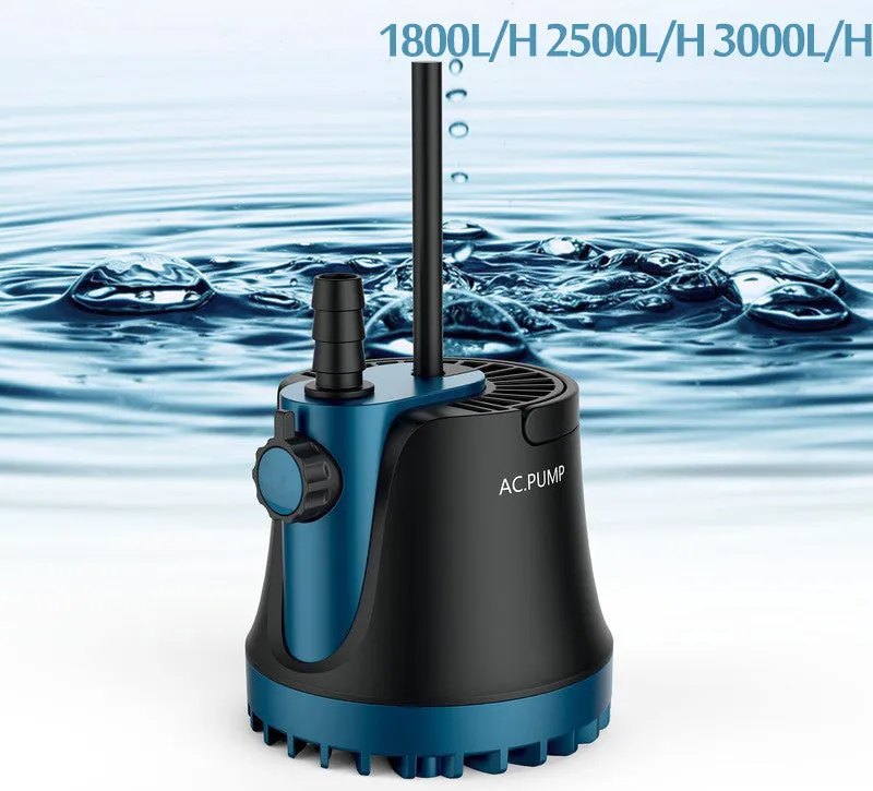 Home Submersible Water Pump Submersible Waterfall Silent Fountain Pump