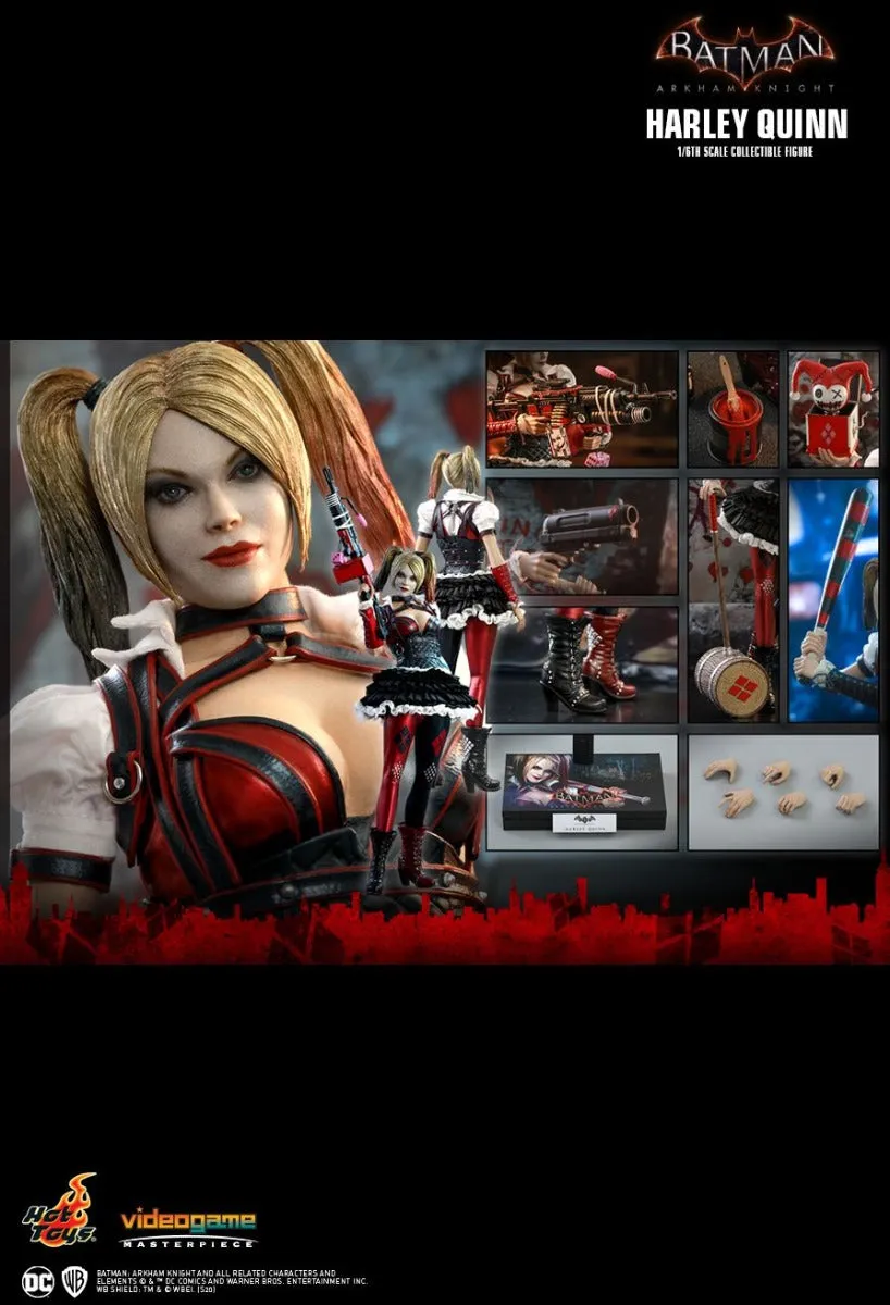 HOT TOYS DC BATMAN ARKHAM KNIGHT HARLEY QUINN 16 VGM041