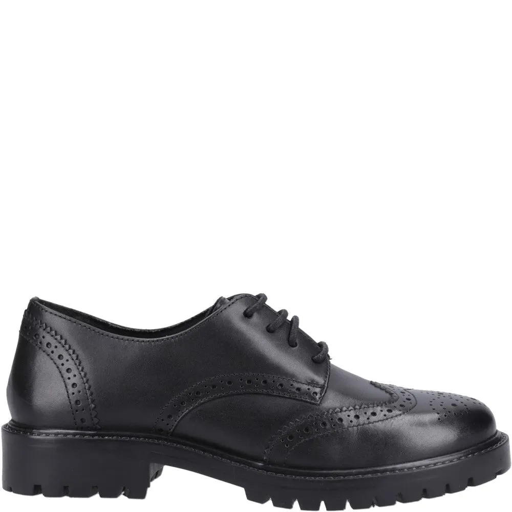 Hush Puppies Athena Senior School Shoes