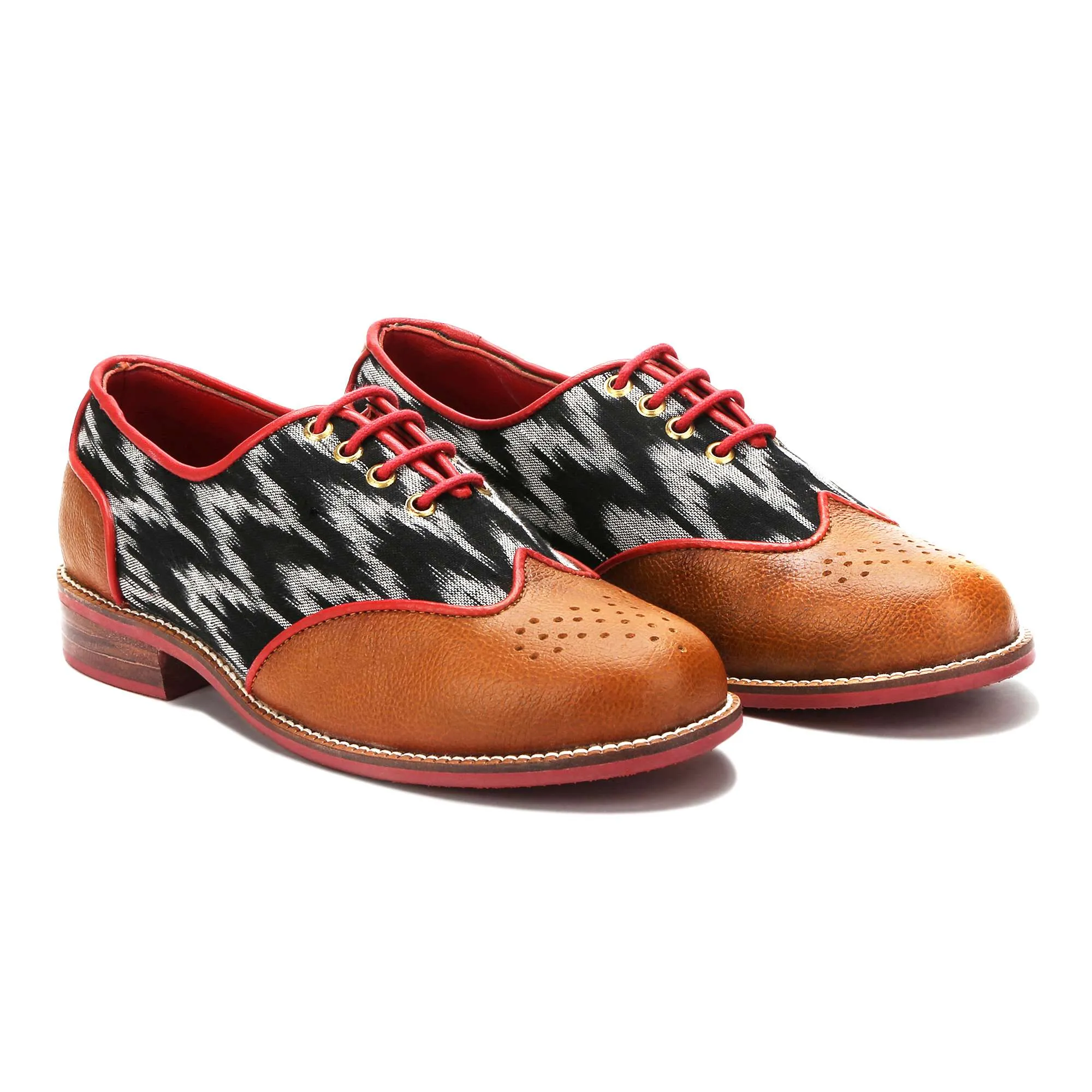 Ikat Brogues Women