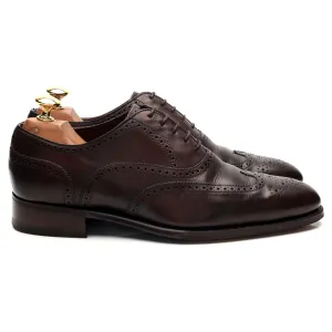 Imperial 'Sandringham' Dark Brown Leather Oxford Brogues UK 7 F