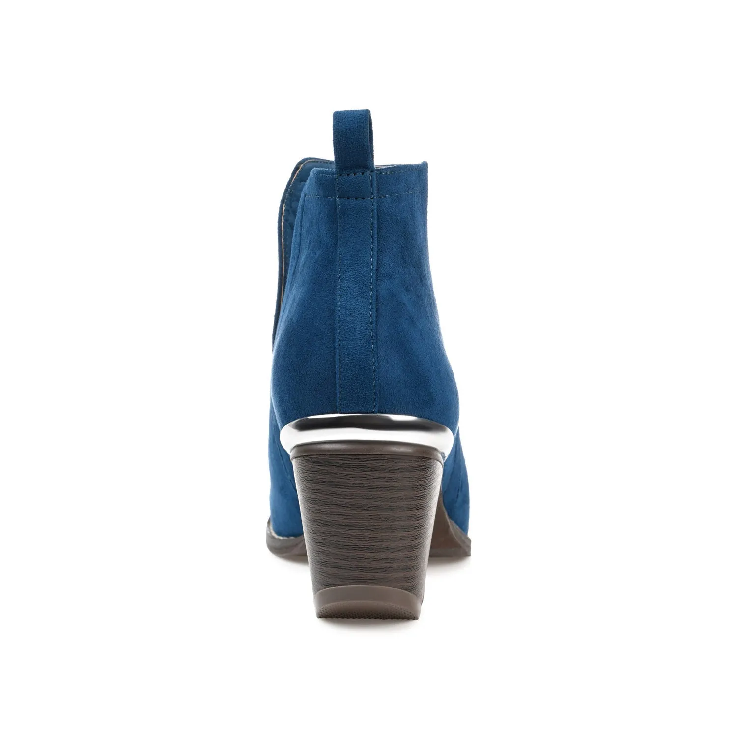 ISSLA CUTOUT BOOTIES IN FAUX SUEDE