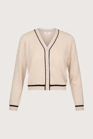 Jewel Cardigan Beige