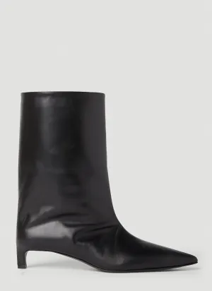 Jil Sander Half Heeled Boots