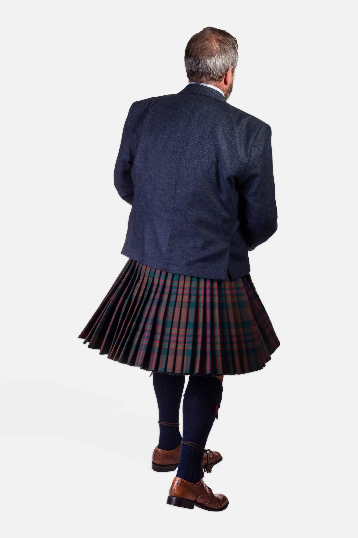 John Muir Way / Lovat Navy Tweed Kilt Hire Outfit