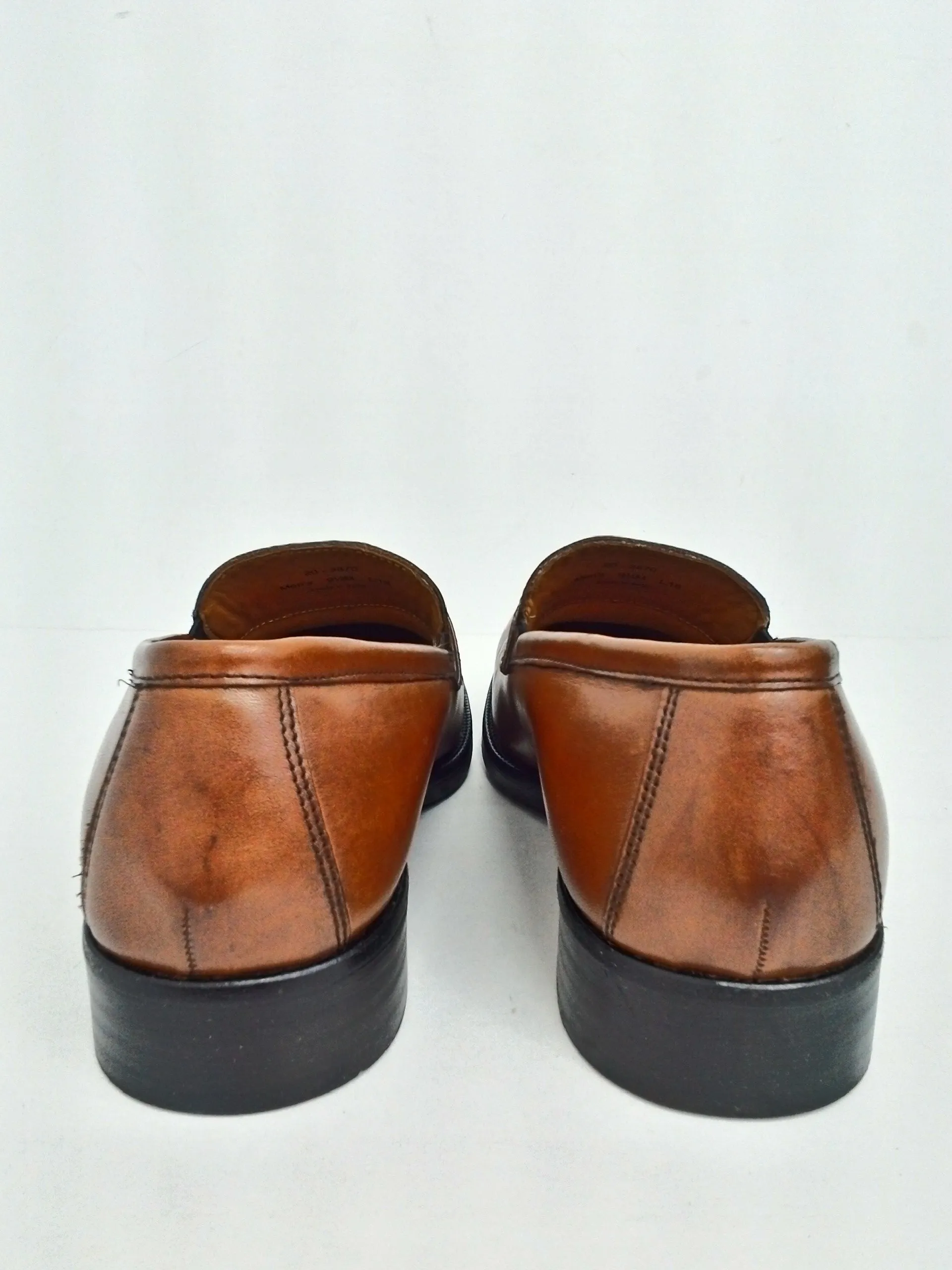 Johnston & Murphy Brown Loafers Size 9.5