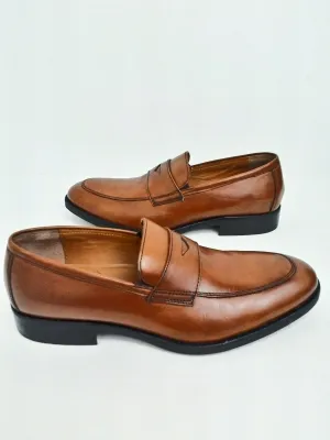 Johnston & Murphy Brown Loafers Size 9.5