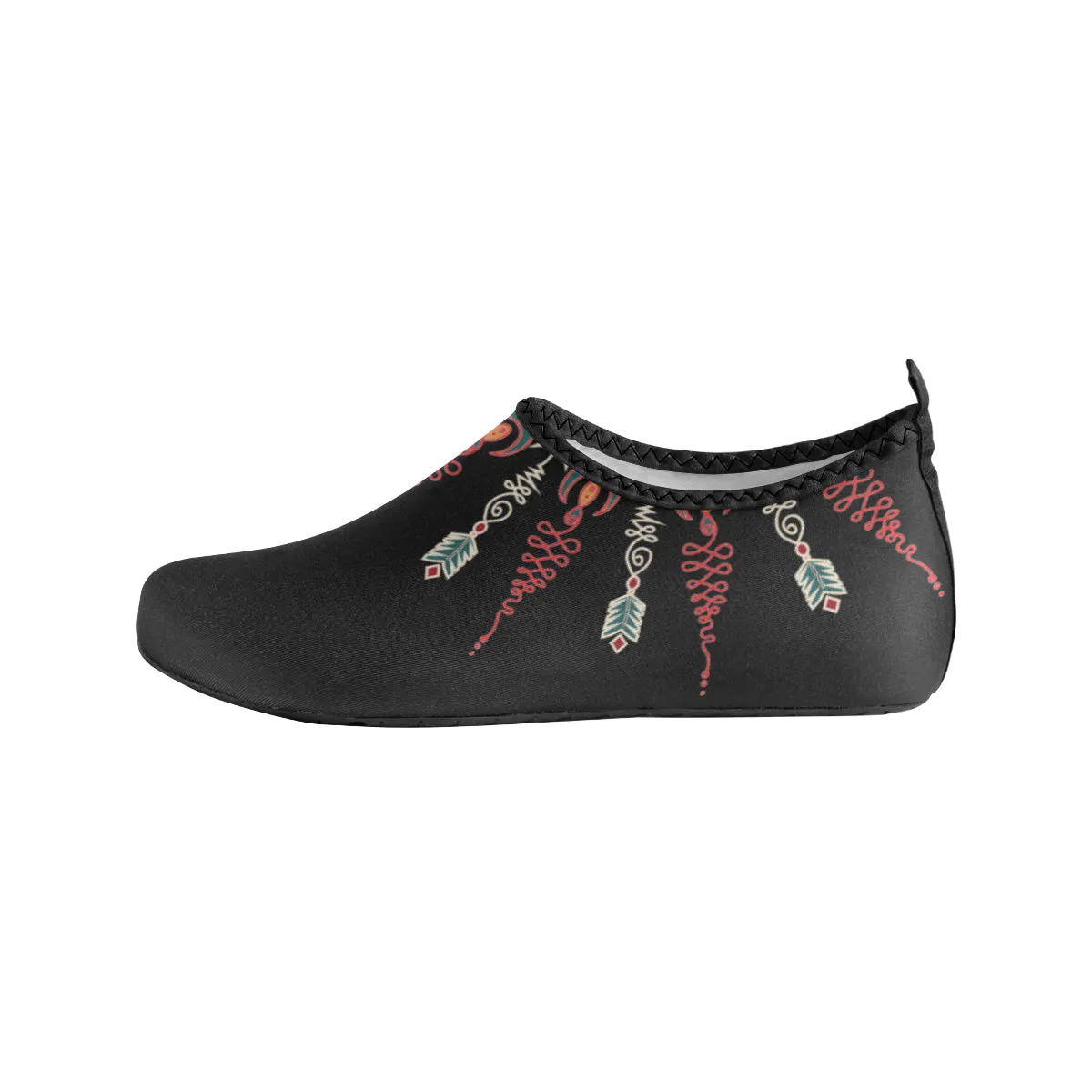 Kid's Tribal Mandala Print Barefoot Shoes