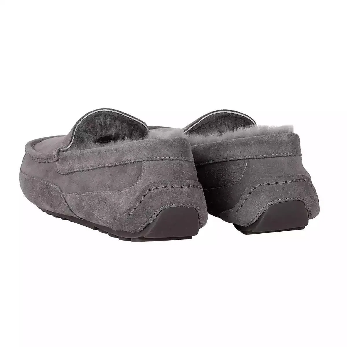 Kirkland Signature Men's Suede Shearling Slippers