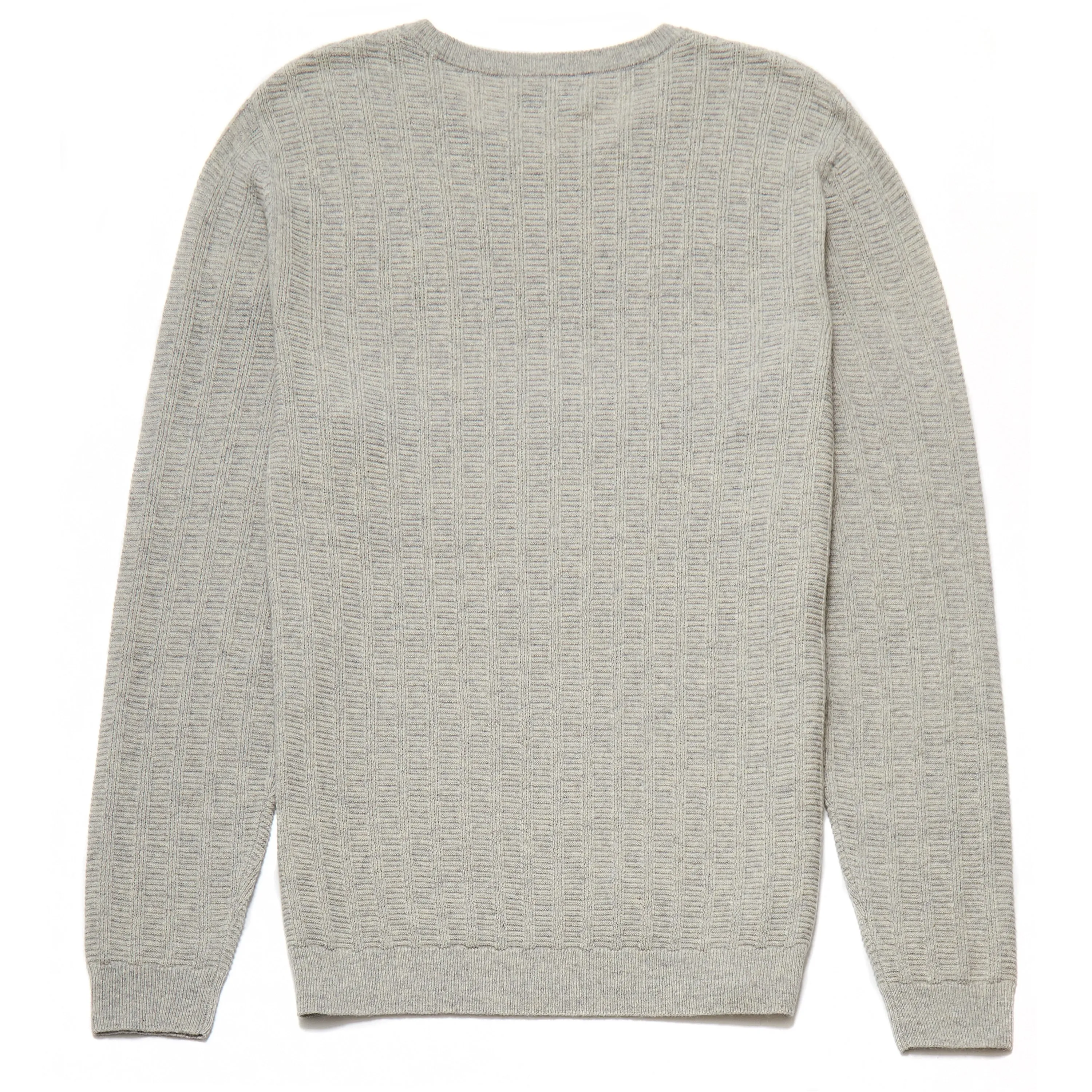 Knightsbridge Lambswool Blend Jumper in Grey