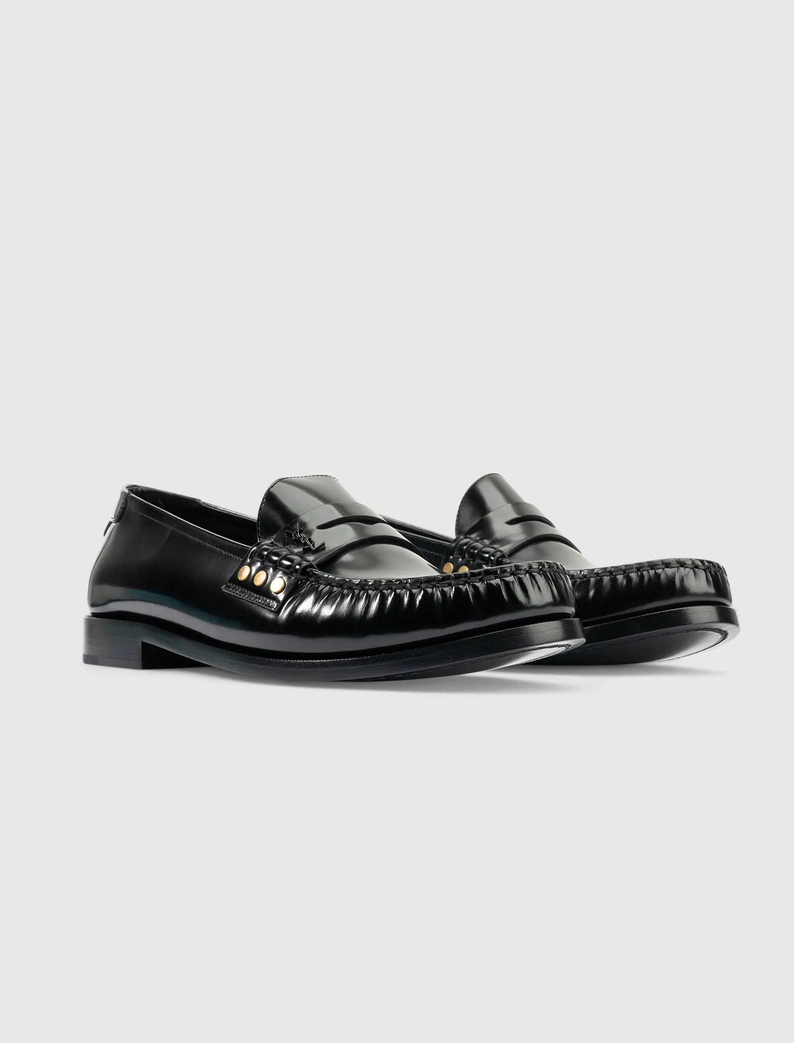 LEATHER LOAFERS