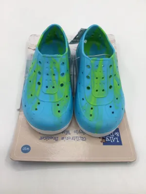 Lily & Dan Child Size 9 Toddler Blue Water Shoes