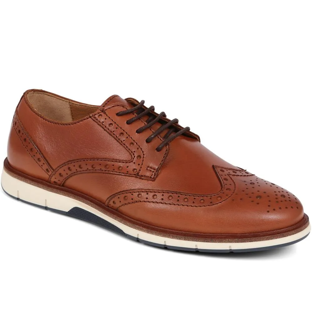 Lingfield Leather Brogues  - LINGFIELD / 325 187