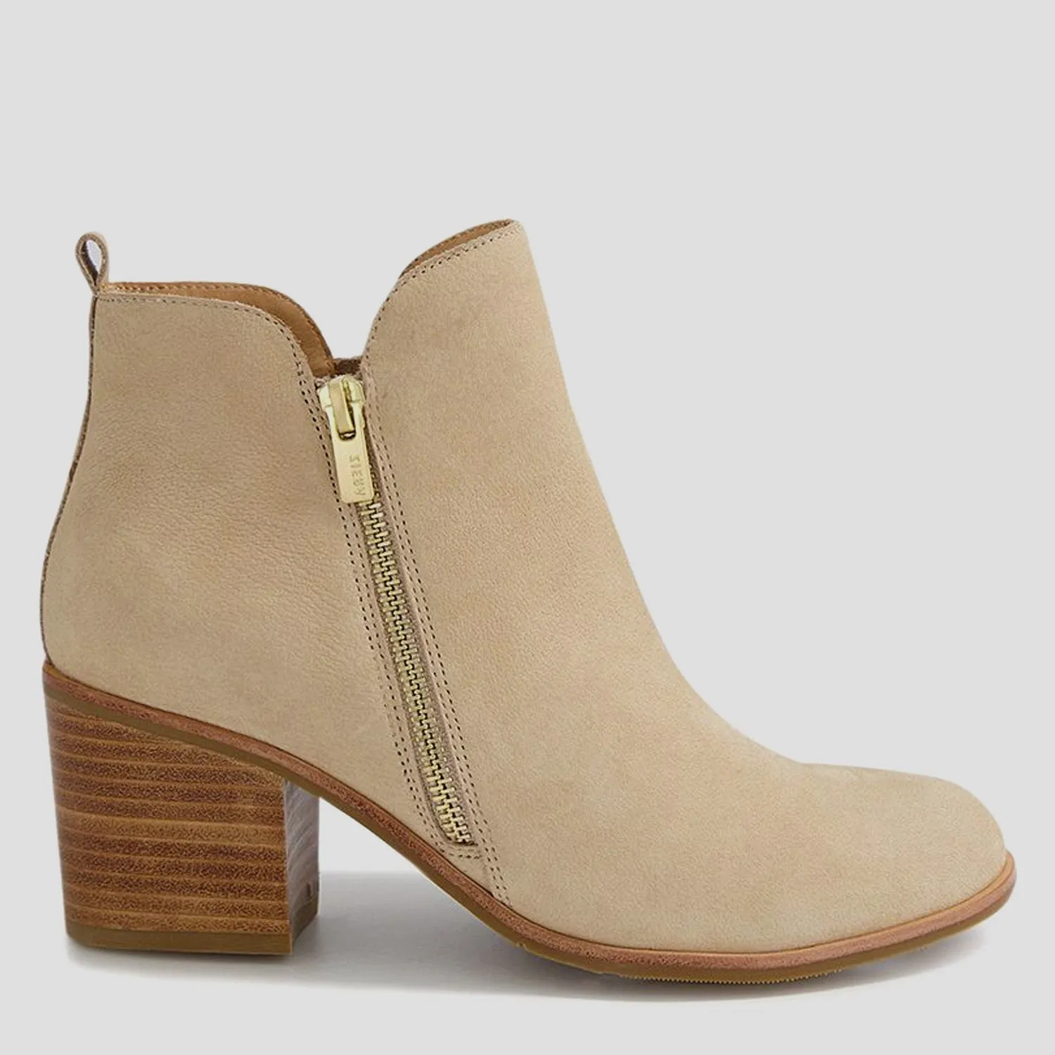 LIVIA W - ALMOND TUMBLE NUBUCK