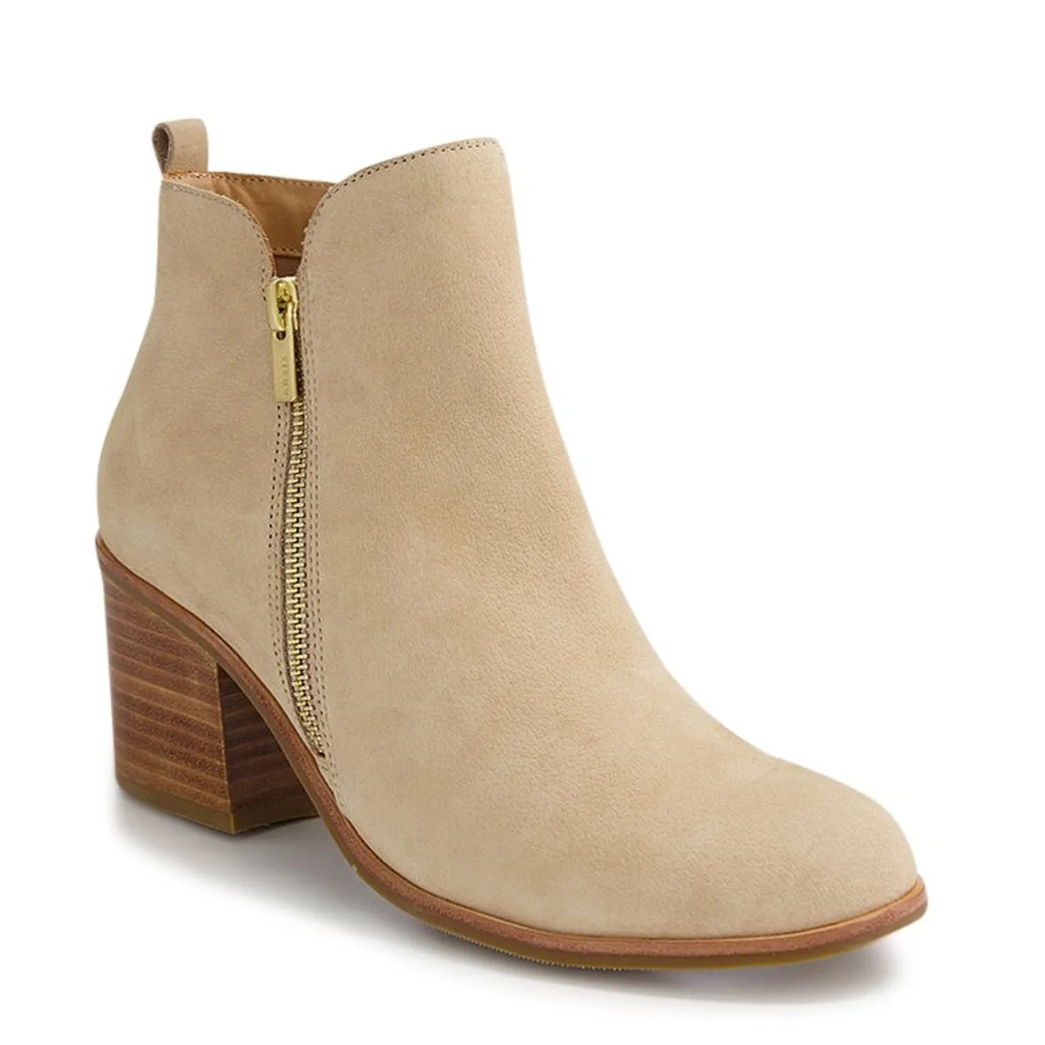 LIVIA W - ALMOND TUMBLE NUBUCK