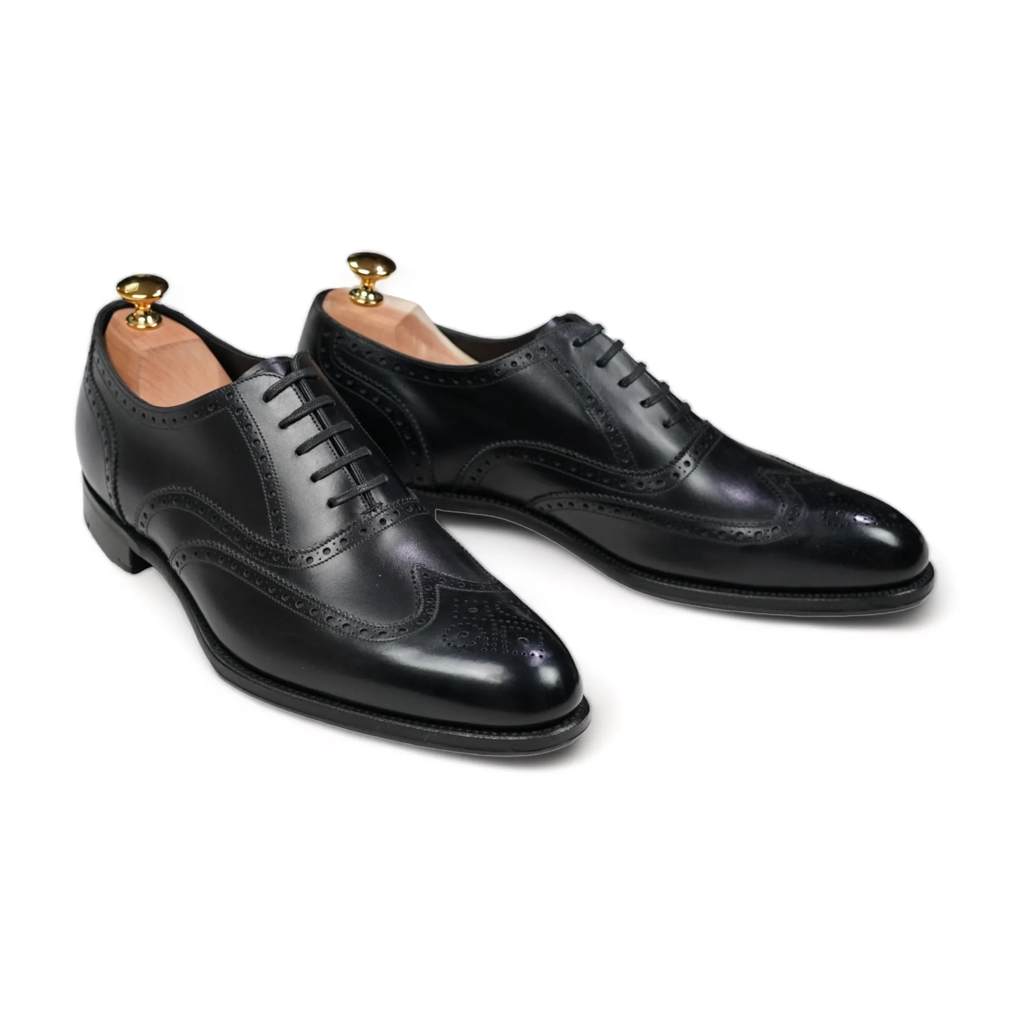 Loake - Black Wing Tip Export Grade Brogues UK 9 / EU 43