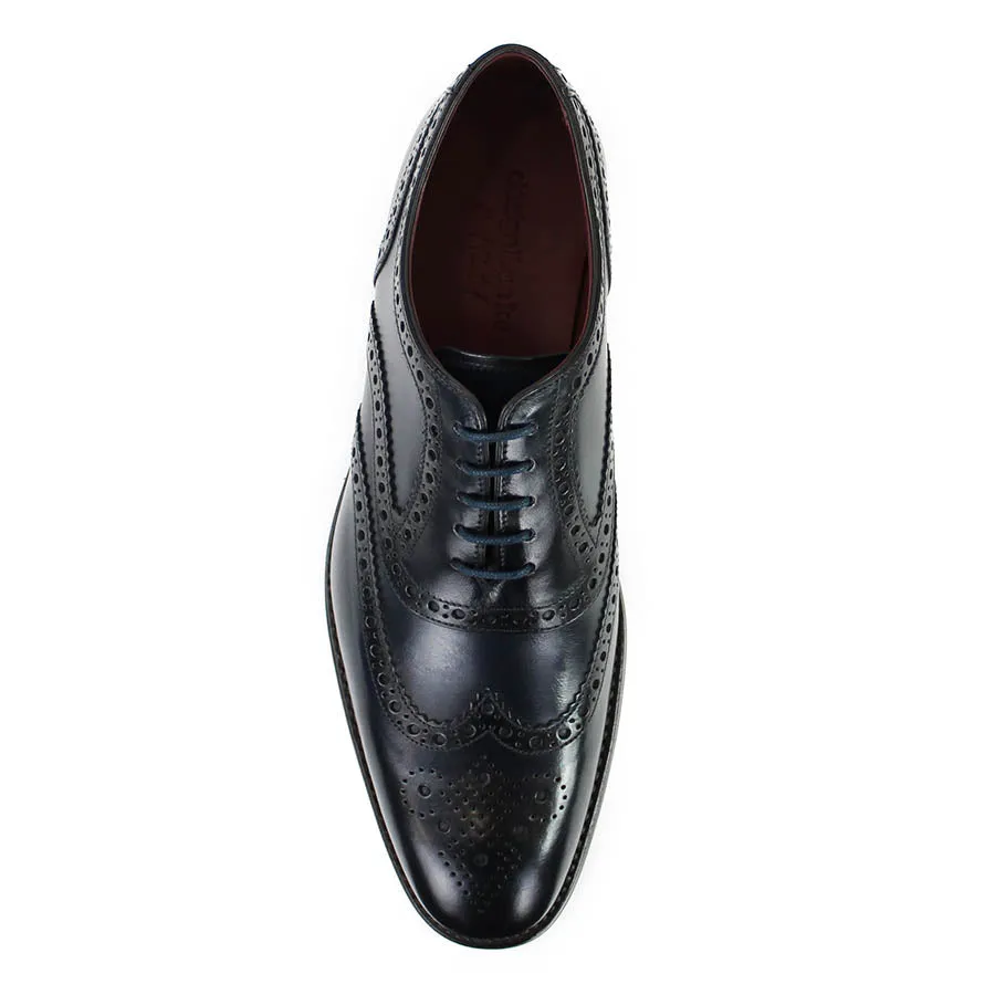 Loake - Kerridge Oxford Brogues in Navy