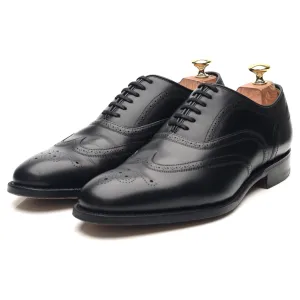 'Longton' Black Leather Brogues UK 7 F