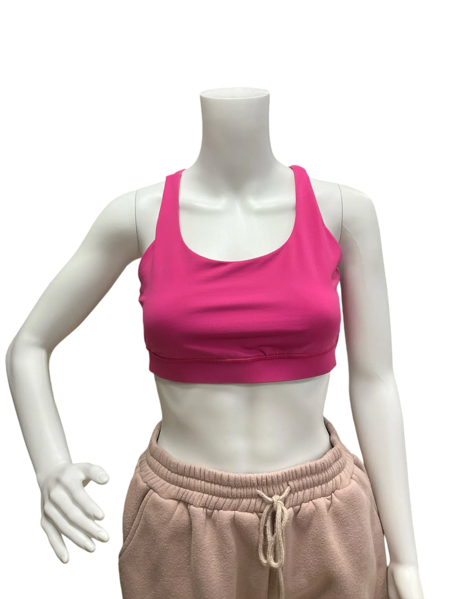 Lululemon Pink Sports Bra Size 8