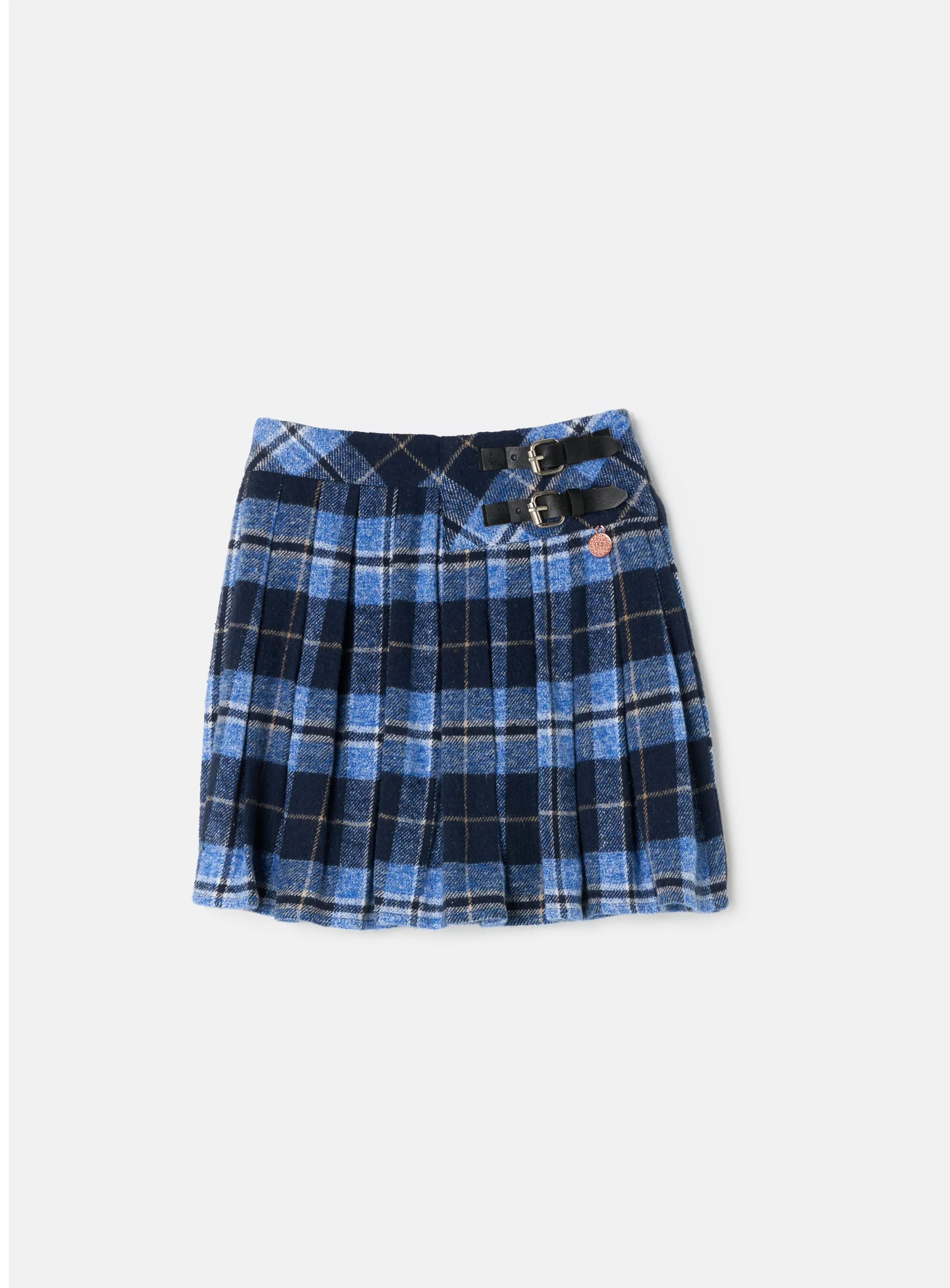 Macy Blue Check Kilt