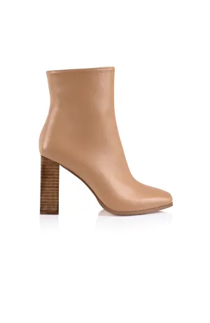 Magnolia Boot Dark Camel Smooth