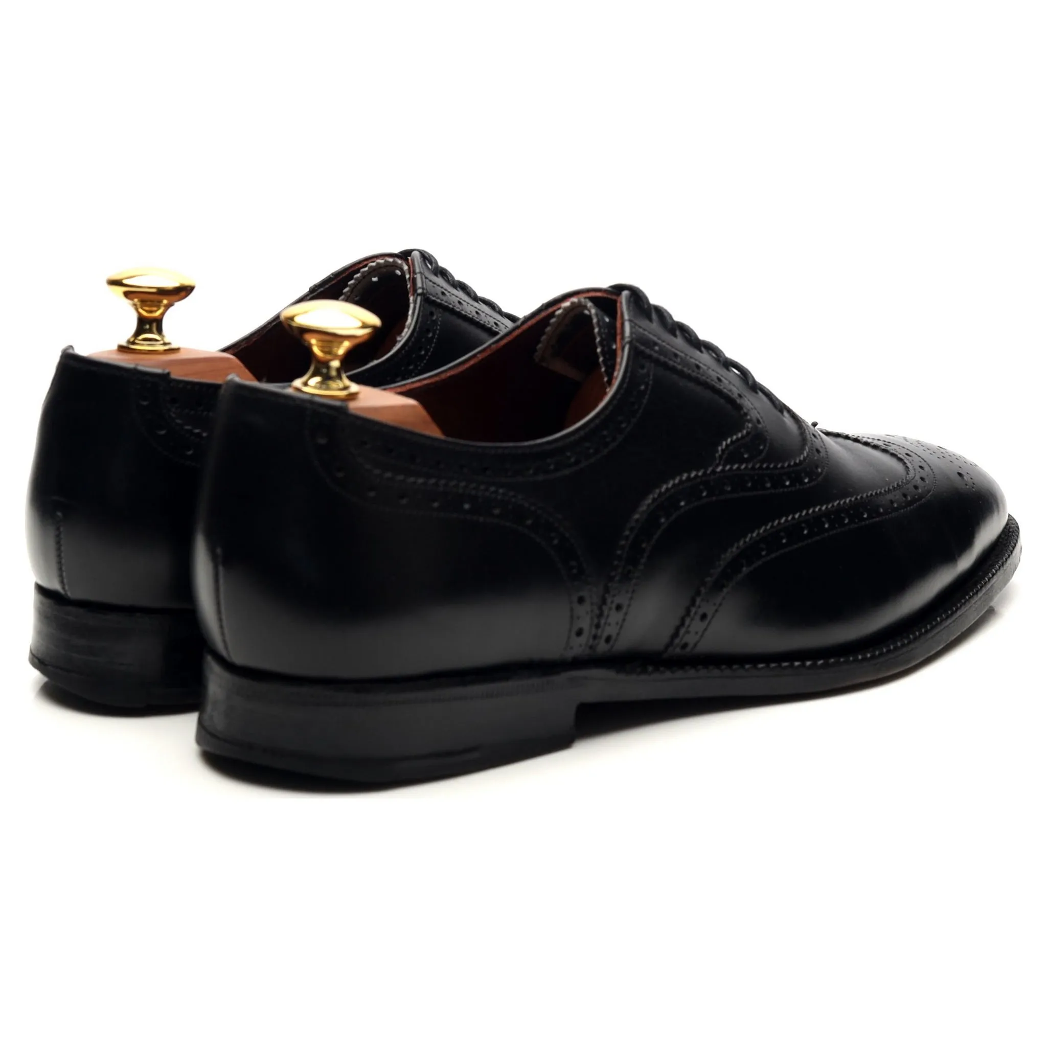 Masterclass 'Brunel' Black Leather Oxford Brogues UK 6.5 F