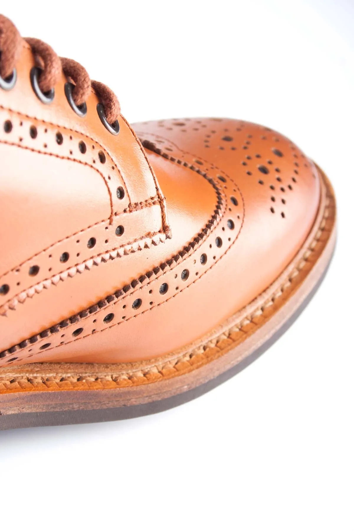 Men's Surrey Brogue Shoe with Rubber Soles