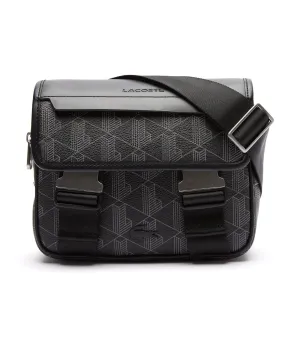 Men's The Blend Clipped Monogram Messenger Bag Monogram Noir Gris