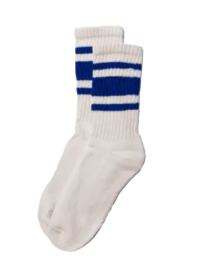 Mono Stripe Sock- Royal