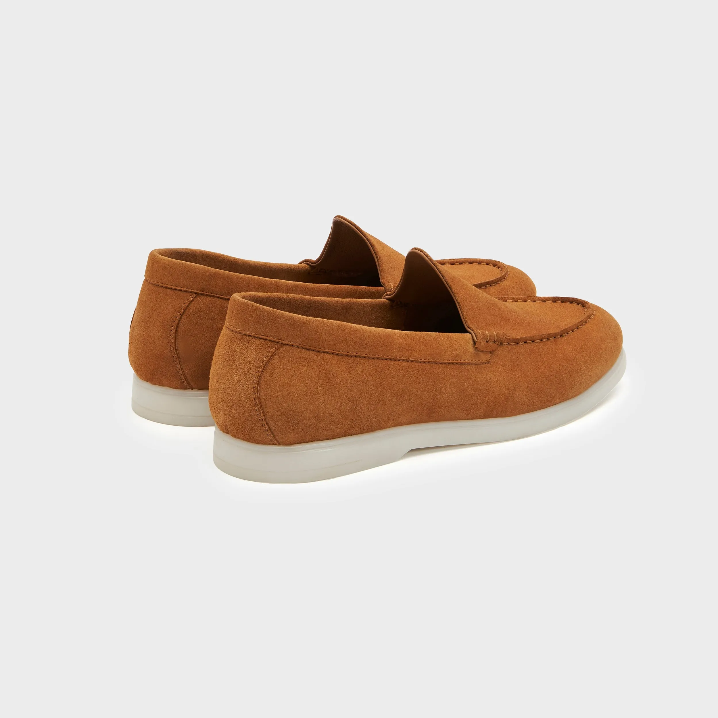 Nagra Loafer | Light Tan Suede