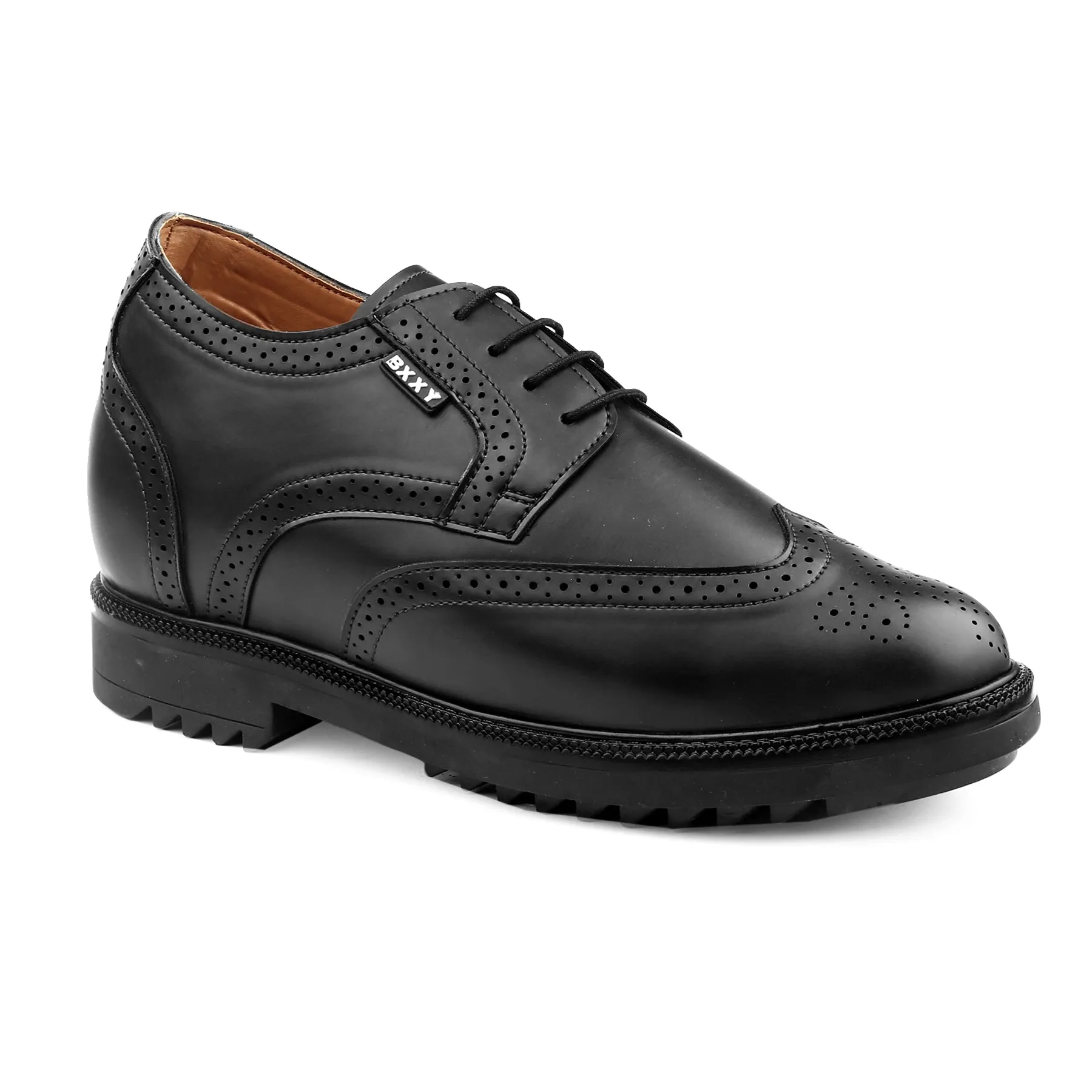 New Latest Men's Faux Leather Formal Brogue Shoes