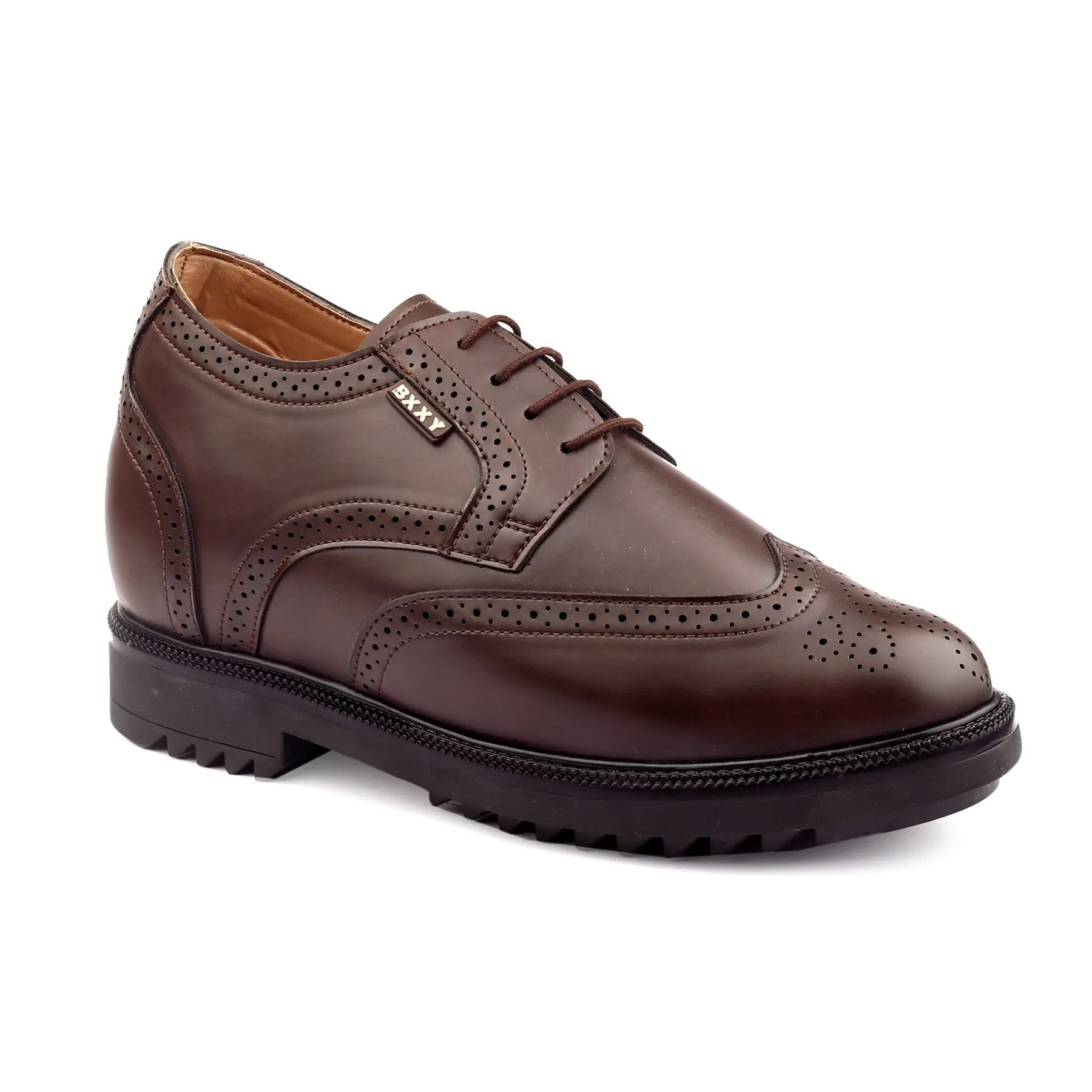 New Latest Men's Faux Leather Formal Brogue Shoes