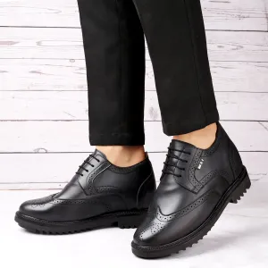 New Latest Men's Faux Leather Formal Brogue Shoes