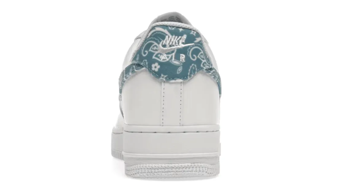 Nike Air Force 1 Low '07 Essential White Worn Blue Paisley (W)