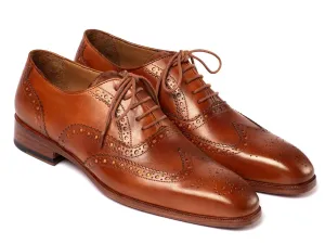 Paul Parkman Wingtip Oxfords Mid Brown (ID#5447-BRW)